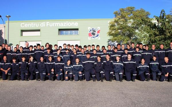 Corte - 56 Jeunes Sapeurs-Pompiers en immersion pour la conquête du brevet