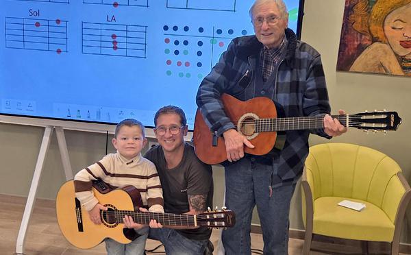 De Luigi-Antò (3 ans) à Dominique Leca (93 ans), à Vicu, la musique relie les générations à a Scola di cantu di i Dui Sorru
