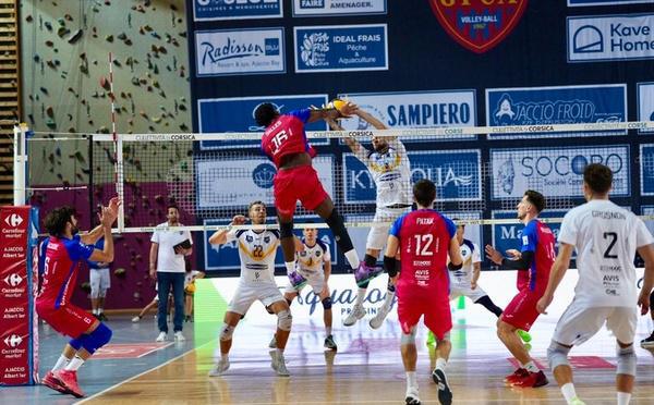 Le GFCA Volley s'incline à Tours pour ses débuts en MSL (3-0)
