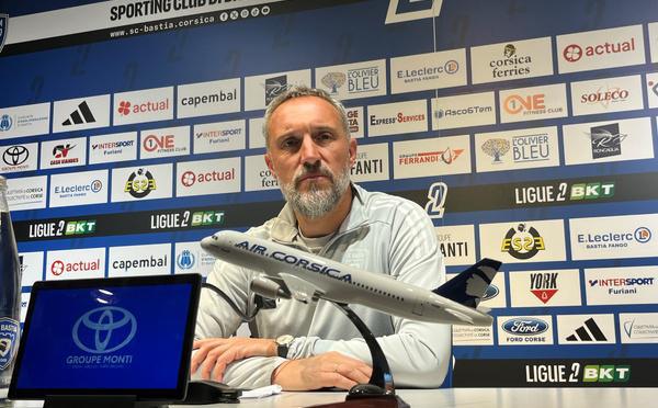 B.Tavenot (SC Bastia) avant Laval  : « L’objectif, c’est de changer le cours de l’histoire ! »