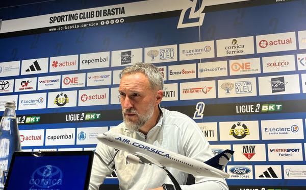 Benoît Tavenot (SC Bastia) avant Nancy : « Objectif 15 points à la trêve »