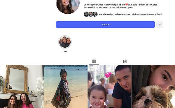 "Ghjustizia per a nostra Chloé" : un hommage empreint d’émotion