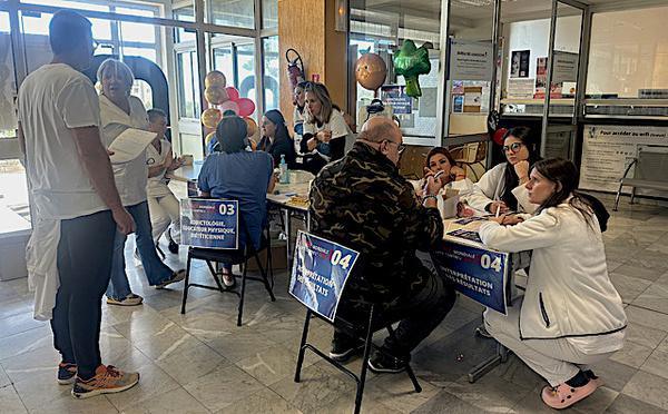 Au centre hospitalier de Bastia, une journée pour sensibiliser aux AVC