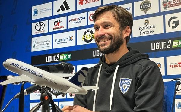 Michel Moretti (SC Bastia) après Clermont : « On va rester humbles »