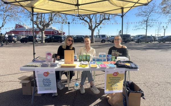 Mois sans tabac : un accompagnement de proximité pour les fumeurs bastiais