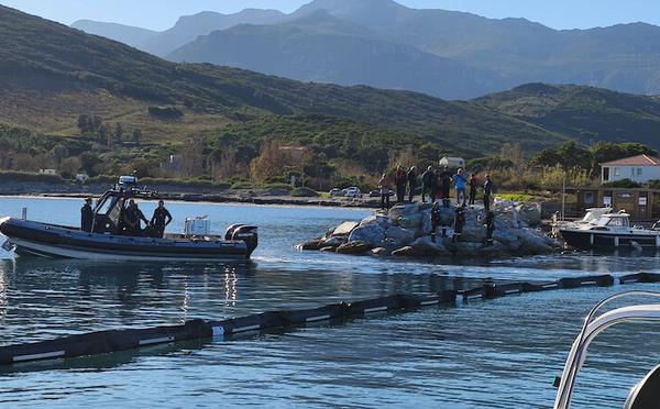 Luri : un exercice grandeur nature pour prévenir les pollutions maritimes