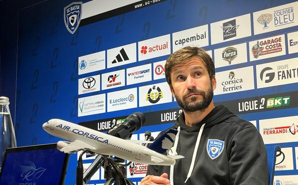 Michel Moretti (SC Bastia) : « le cœur, c’est bien, c’est notre socle, mais … »