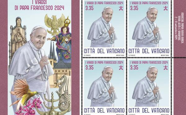 Ajaccio à l’honneur dans la série de timbres des voyages du pape François 