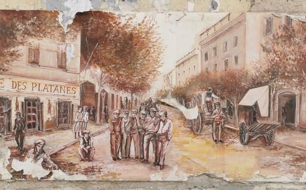 Bastia : du Café Riche, la fresque restera