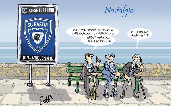 Le dessin de Battì - Sporting, nostalgia
