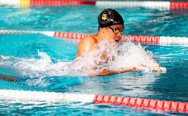 ​À Ajaccio, les interclubs de natation en présence du jeune phénomène Sauveur Cristofini