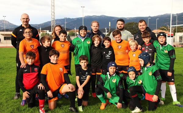 Rugby jeunes - Les M8, M10 et M12 à l'heure des ateliers fédéraux à Porto-Vecchio