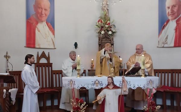 La tradition de la fête du Christ Roi a bien été respectée à Folelli