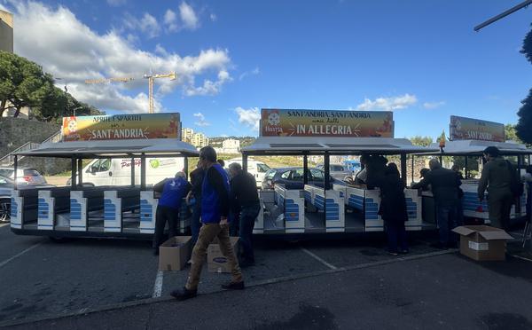 Le petit train de la Sant’Andria, une tradition solidaire qui mobilise les écoles bastiaises