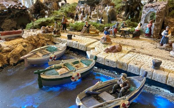 Ajaccio : La crèche a fait son retour dans le hall de l'hôtel de Ville