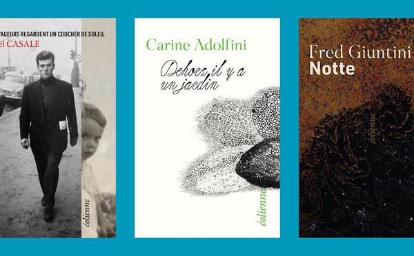 Livres : Les éditions Eoliennes ventilent trois nouveautés en cette fin d’année