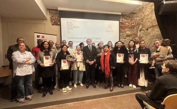 Haute-Corse : 38 personnes accèdent à la nationalité française