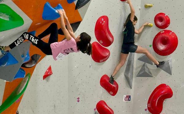 La relève corse de l’escalade brille au championnat PACA de bloc