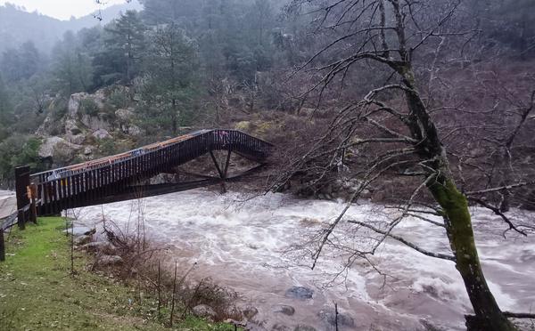 Intempéries : Près de 200 mm d’eau par endroits dans le centre Corse