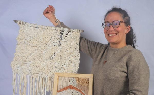 U Poghju di Venacu : Les œuvres en macramé de Julia Perfettini