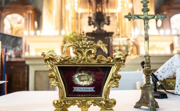 Marignana accueille des reliques de Sant’Antone Abbate