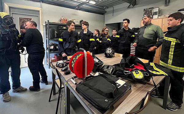 La formation des cadets de sécurité civile de Haute-Corse débute au SIS 2B