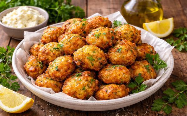 À table - Fritelle di brocciu