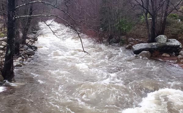 Intempéries - Jusqu’à 250 mm de cumul de précipitations attendus ce lundi en Corse