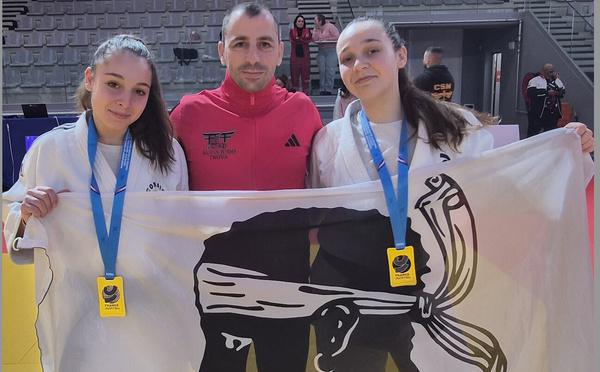 Championnats de France Ju-jitsu : exploit national pour deux jeunes Corses