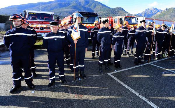 Corte - Près d’une centaine de sapeurs-pompiers volontaires incorporés en Haute-Corse