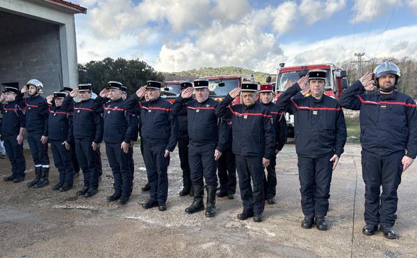 Levie - Une caserne rénovée pour consolider le secours de proximité en Alta Rocca