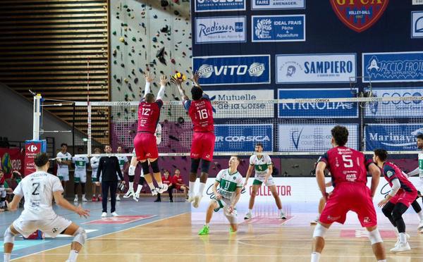 MSL Volley - Le GFC Ajaccio battu par Tourcoing au Palatinu