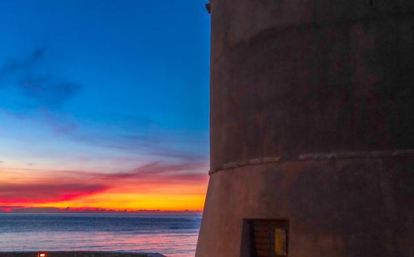 A màghjina - A torra di Miomu à l’alba