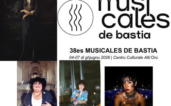 Musicales de Bastia,la 38ème édition du 4 au 7 juin 2026