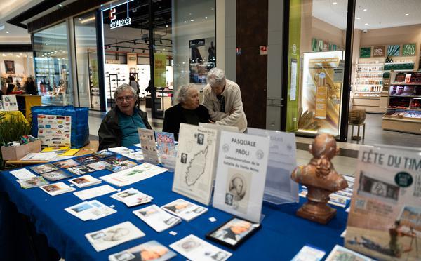 À Sarrola-Carcopino, le centre commercial l'Atrium a accueilli la fête du timbre
