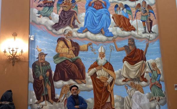 À Ajaccio, Mario Sépulcre cultive l’art vivant de la fresque