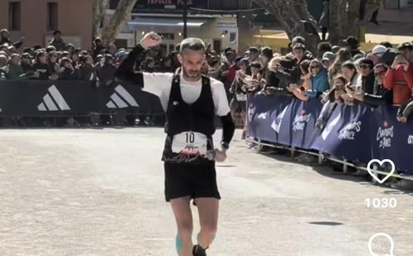 ​L’exploit ! Xavier Bartoli vice-champion de France de Trail au Mont-Ventoux
