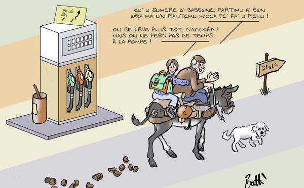 Le dessin de Battì :  u sumere di Babbone, le retour