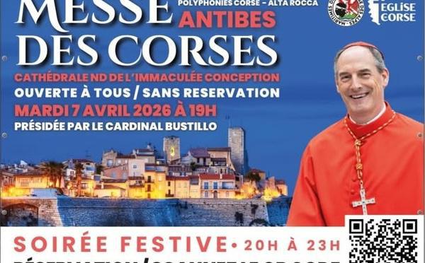 À Antibes, la diaspora corse se rassemble autour du cardinal Bustillo