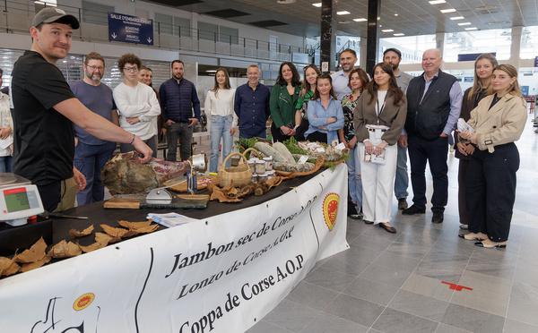 Un marché de producteurs au cœur de l’aéroport de Bastia-Poretta