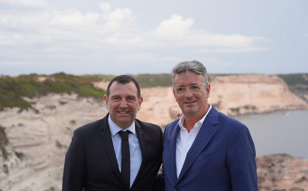 Jean-Charles Orsucci à la rencontre des élus du littoral, ce mercredi, en tant que président de l'ANEL