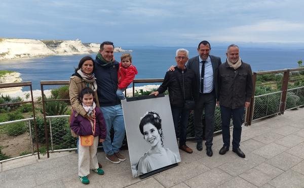 Bonifacio baptise sa place Marie-José Nat, hommage à l’enfant du pays devenue grande actrice
