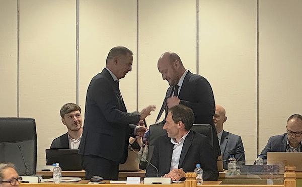 François Fabiani élu adjoint des quartiers du sud de Bastia lors du conseil municipal