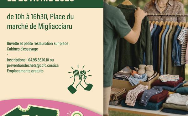 Un vide-dressing à Migliacciaru pour apprendre à consommer différemment