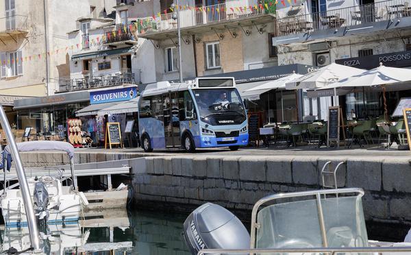 Bastia - La CAB inaugure deux nouveaux bus 100 % électriques