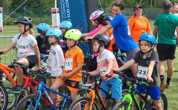 On a relevé le défi « bike and run », autour du stade de Lecci