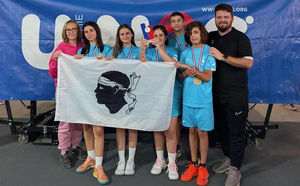 L'AS du collège de Lucciana au sommet : le club sacré Champion de France de Shortennis & Pickleball 