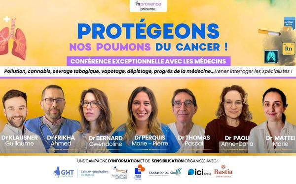 Cancer du poumon : une soirée de prévention gratuite organisée à Bastia le 20 mai