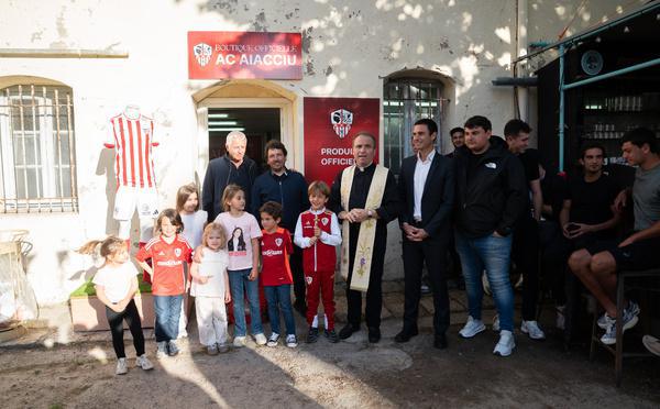 L'AC Ajaccio ouvre une boutique éphémère au coeur de la Citadelle Miollis