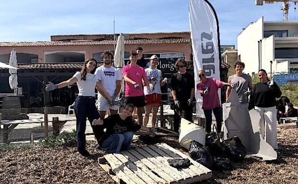 Porticcio : plus de 40 kg de déchets retirés du littoral lors de l’opération « Eco Dive x Clean Walk »